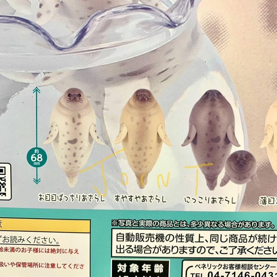 Amazon.co.jp: PukaPuka あざらし 全5種フルコンプリート : DIY